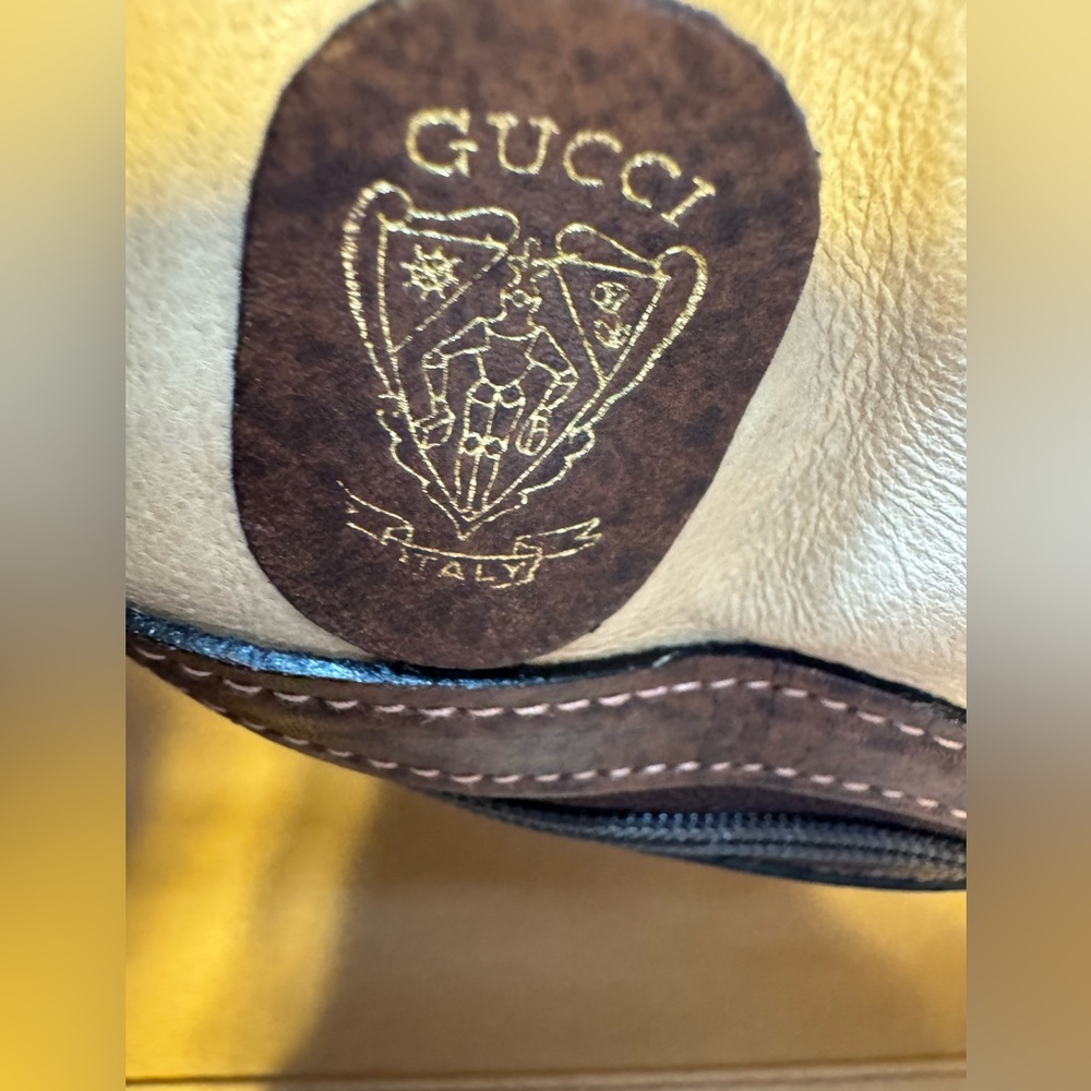 Gucci-Authentic-Vintage Horsebit Motif Boston Bag - GORGEOUS! With COA - Picture 11 of 16